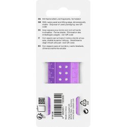 Faber-Castell Lineal 30cm Sparkle 3 ass. Farver 1 stk.