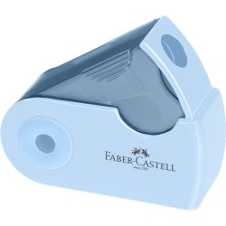 Faber Castell Mini blyantspidser enkelt 3 ass farver 1 stk.