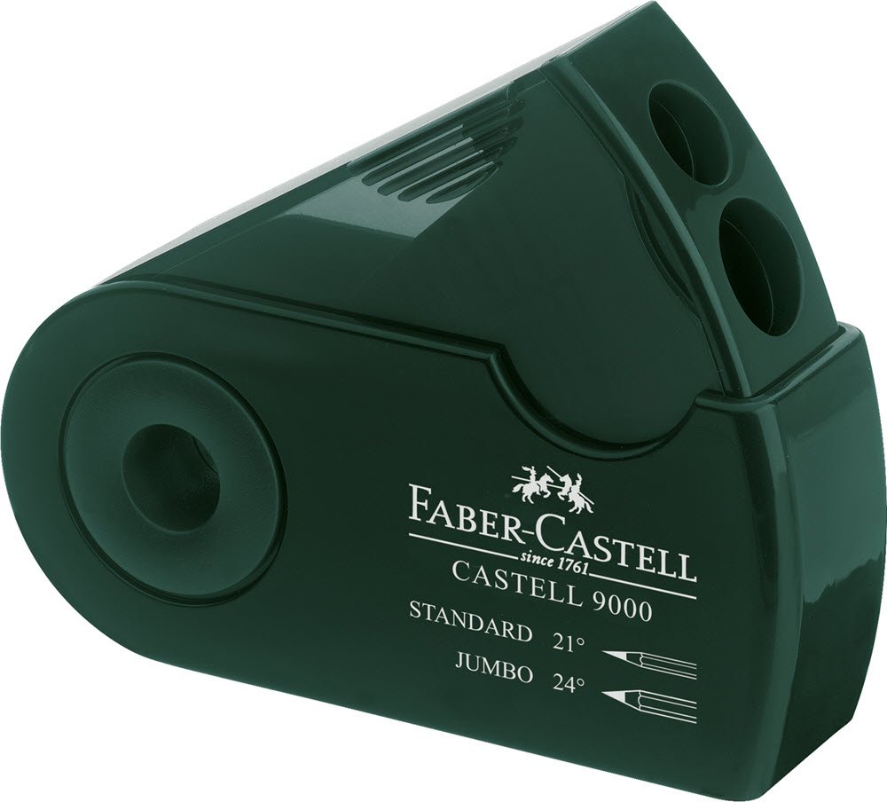 Faber-Castell Spidser Sleeve 2 hul. m. beholder Gr�n
