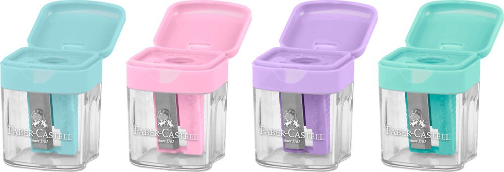 Faber-Castell spidser mini box pastelfarver