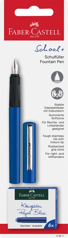 Faber fyldepen Bl incl. blk