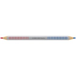 Faber-Castell Jumbo Grip Tofarvet rd/bl 1 stk.