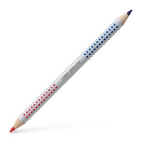 Faber-Castell Jumbo Grip Tofarvet rd/bl 1 stk.