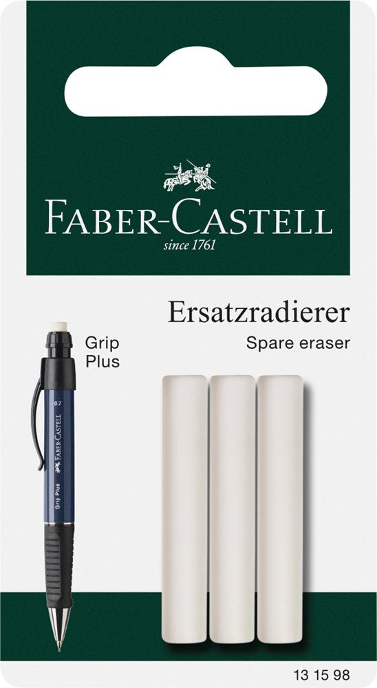 Viskelder refil til Grip plus 3 stk.