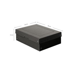 Exacompta Purebox A4 sort 10 cm