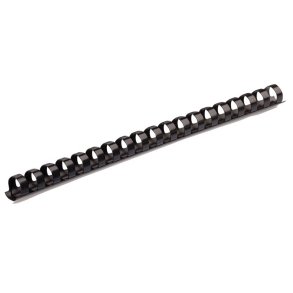 Plast spiralringe 14mm sort 1 stk. 