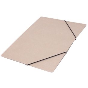 Elastikmap Karton 447 A4 Brun