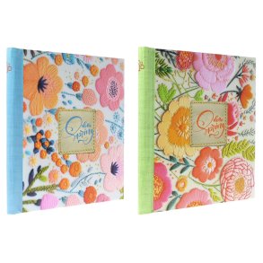 Fotoalbum m. 40 selvkl�bende sider 23x28cm Hello Spring  