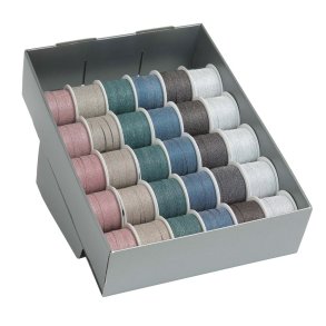 Gavebnd Mat Glitter 10mm x 10m 1 stk. 6 ass. 