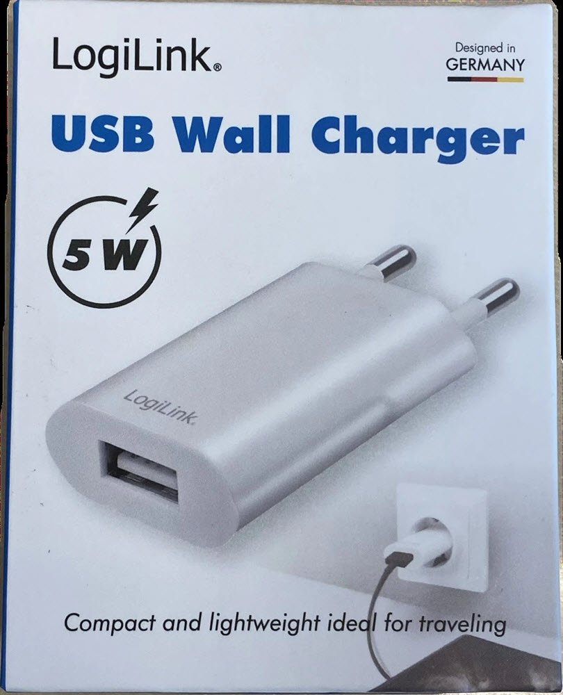USB Lader 5W 2 USB Porte Hvid