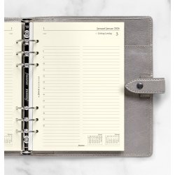 Filofax 2026 A5 Refil dag pr. side