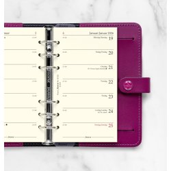Filofax 2026 Personal Refil uge pr. side