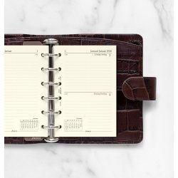 Filofax 2026 Pocket Refil dag pr. side 