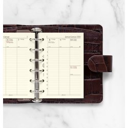 Filofax 2026 Pocket Refil uge pr. opslag Vertikal