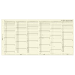 Filofax 2028 A5 rsoversigt