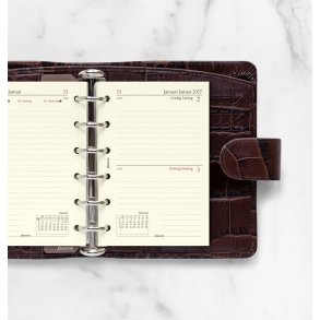Filofax Refil Pocket dag pr. side 2027