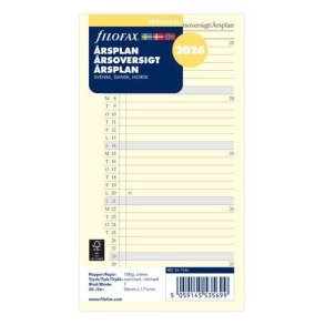Filofax 2026 rsplan Personal