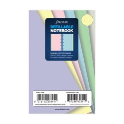Filofax A6 til Notebook pastel DOT 60 lse ark