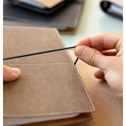 Filofax Eco personal Dark Walnut Omslag m. uge kal