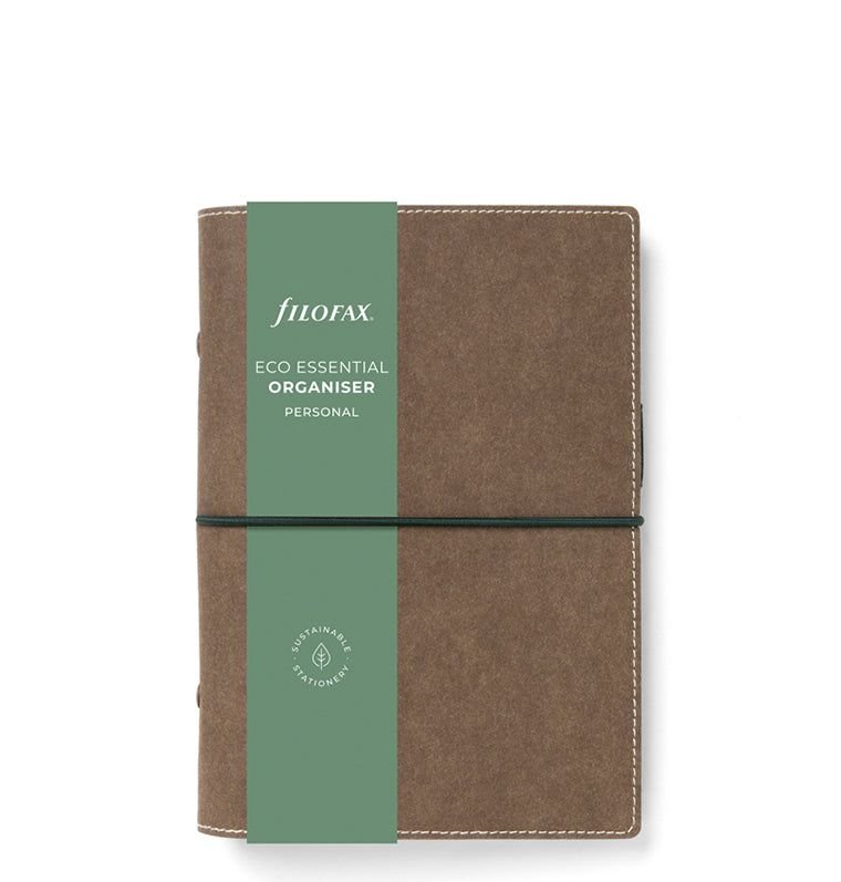 Filofax Eco personal Dark Walnut Omslag m. uge kal