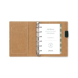 Filofax Eco pocket Dark Walnut Omslag m. uge kal.