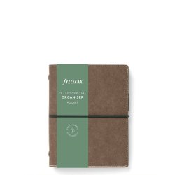 Filofax Eco pocket Dark Walnut Omslag m. uge kal.
