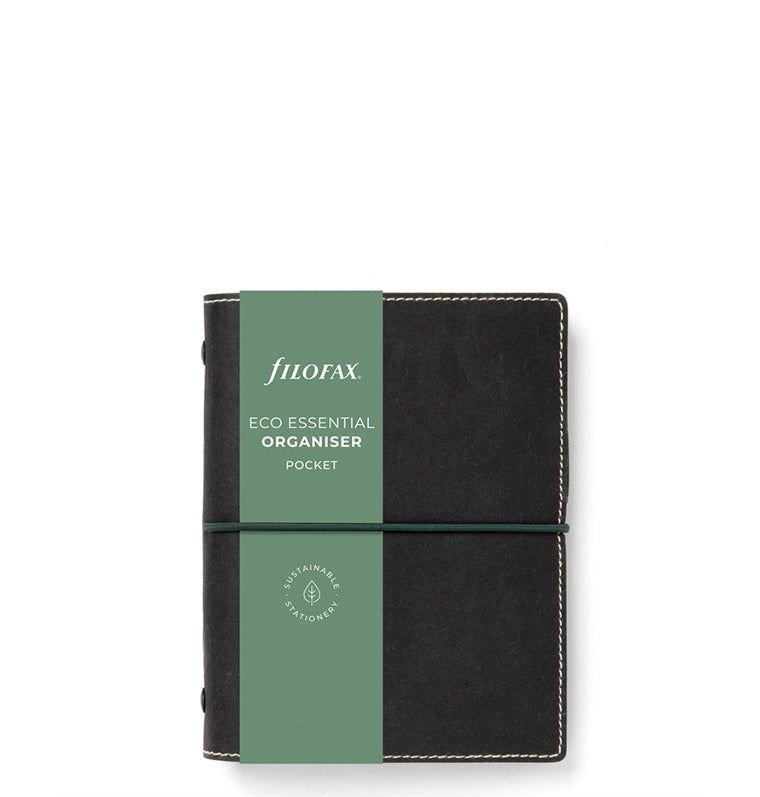 Filofax Eco pocket Ebony Omslag m. uge kalender