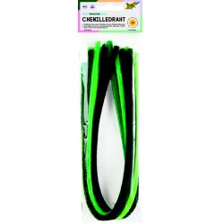 Chenille Piberenser Grnne Nuancer 10stk 50cm 8