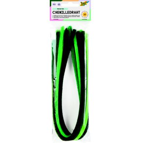 Chenille Piberenser Grnne Nuancer 10stk 50cm 8