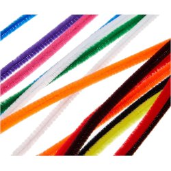 Chenille Piberenser Gule Nuancer 10stk 50cm 8