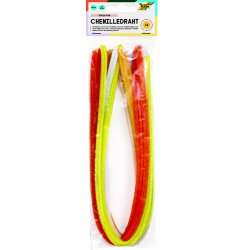 Chenille Piberenser Gule Nuancer 10stk 50cm 8