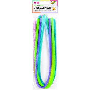 Chenille Piberenser Pastel farver10stk 50cm 8