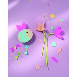 Crepe Papir 50x250cm Mrk Brun