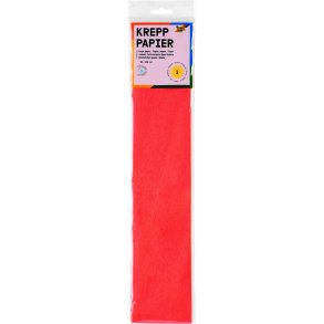 Crepe Papir 50x250cm Mrk Orange