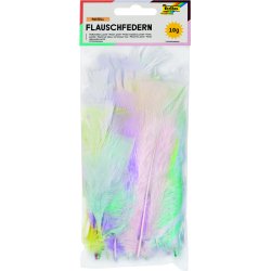 Dekorations Fjer 10 g flerfarvet Pastel