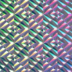 Folie holo Selvklbende 0,4x1m Spectral Slv