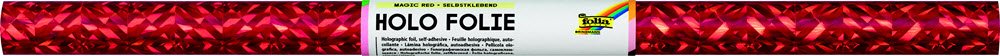 Folie holografisk Selvklbende 0,4x1m Rd