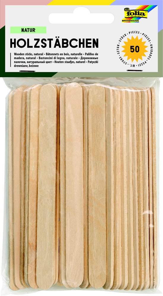 Ispinde tr Natur 50 stk. 