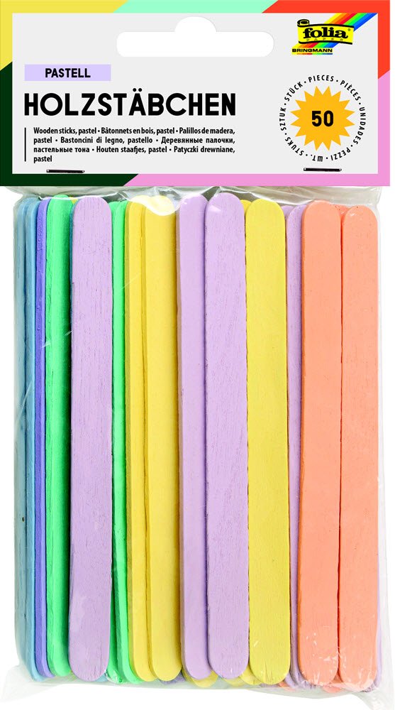 Ispinde tr Pastel 50 stk. 