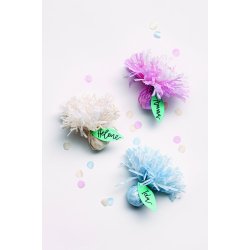 Silkepapir 5ark Metallic farver 50x70 cm