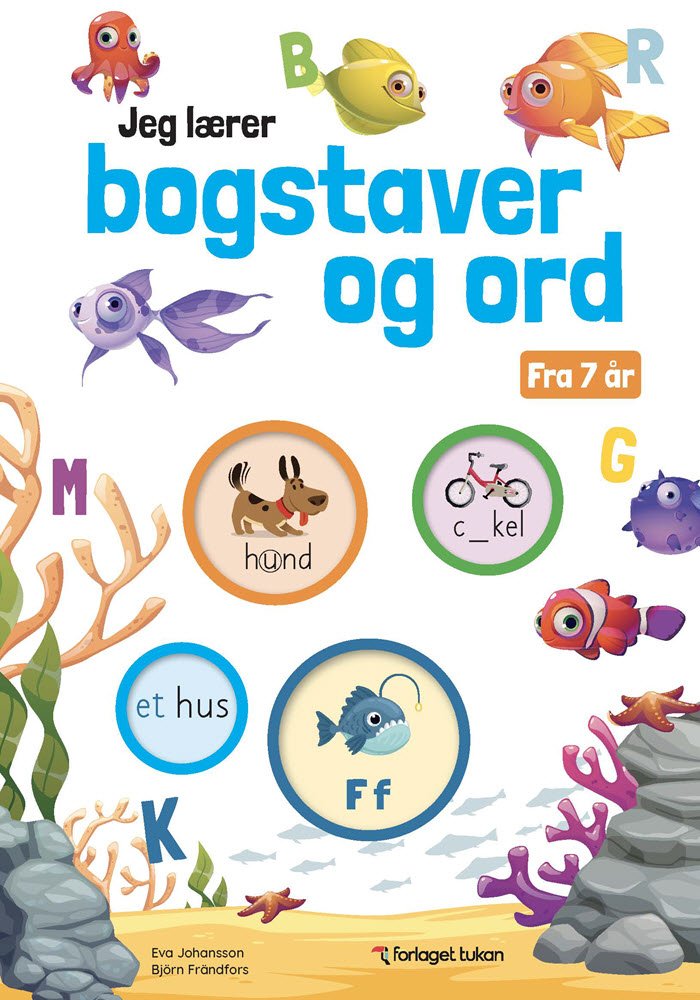 Jeg l�rer bogstaver og Ord fra 7 �r