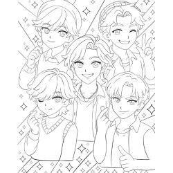 Kawaii K-POP Fandom Malebog