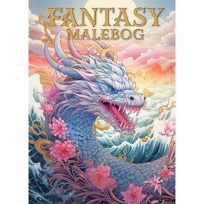 Malebog m. Fantasy tegninger