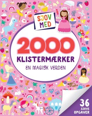 Opgavebog m. 2000 klisterm�rker En Magisk Verden