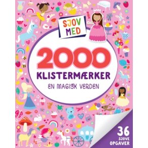 Opgavebog m. 2000 klisterm�rker En Magisk Verden