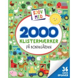 Opgavebog m. 2000 klisterm�rker P� Bondeg�rden