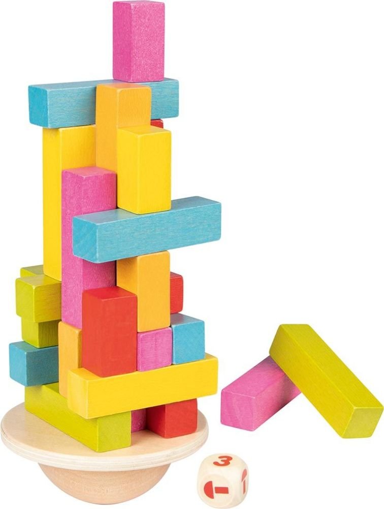 Balance spil dansende Tårn i træ