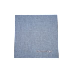 Goldbuch Konfirmation foto Album 25x25 cm 60 s. Denim Bl�
