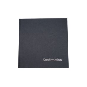 Goldbuch Konfirmation foto Album 25x25 cm 60 s. Sort