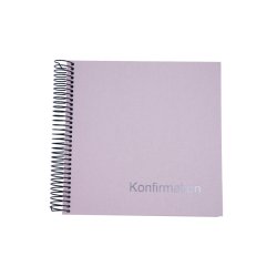 Goldbuch Konfirmation foto Bog 20x20 cm 40 s. Lyser�d
